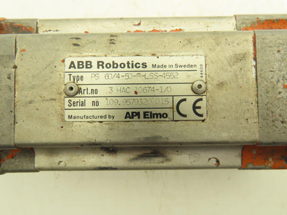 ABB Robotics PS 60/4-50-P-LSS-4552 AC Servo Motor with Encoder