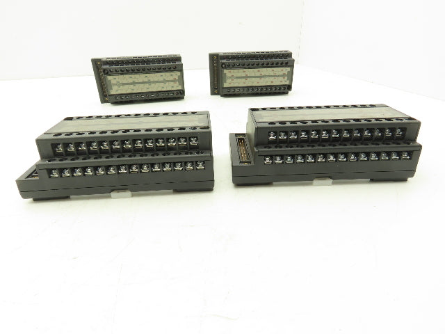Mitsubishi Electric A6TBY54-E A6TBX54-E Terminal Block Input Output Lot of 4