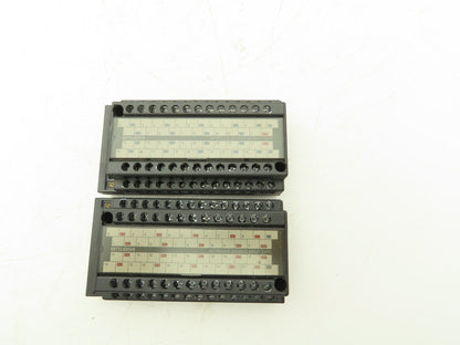 Mitsubishi Electric A6TBY54-E A6TBX54-E Terminal Block Input Output Lot of 4