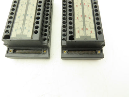 Mitsubishi Electric A6TBY54-E A6TBX54-E Terminal Block Input Output Lot of 4