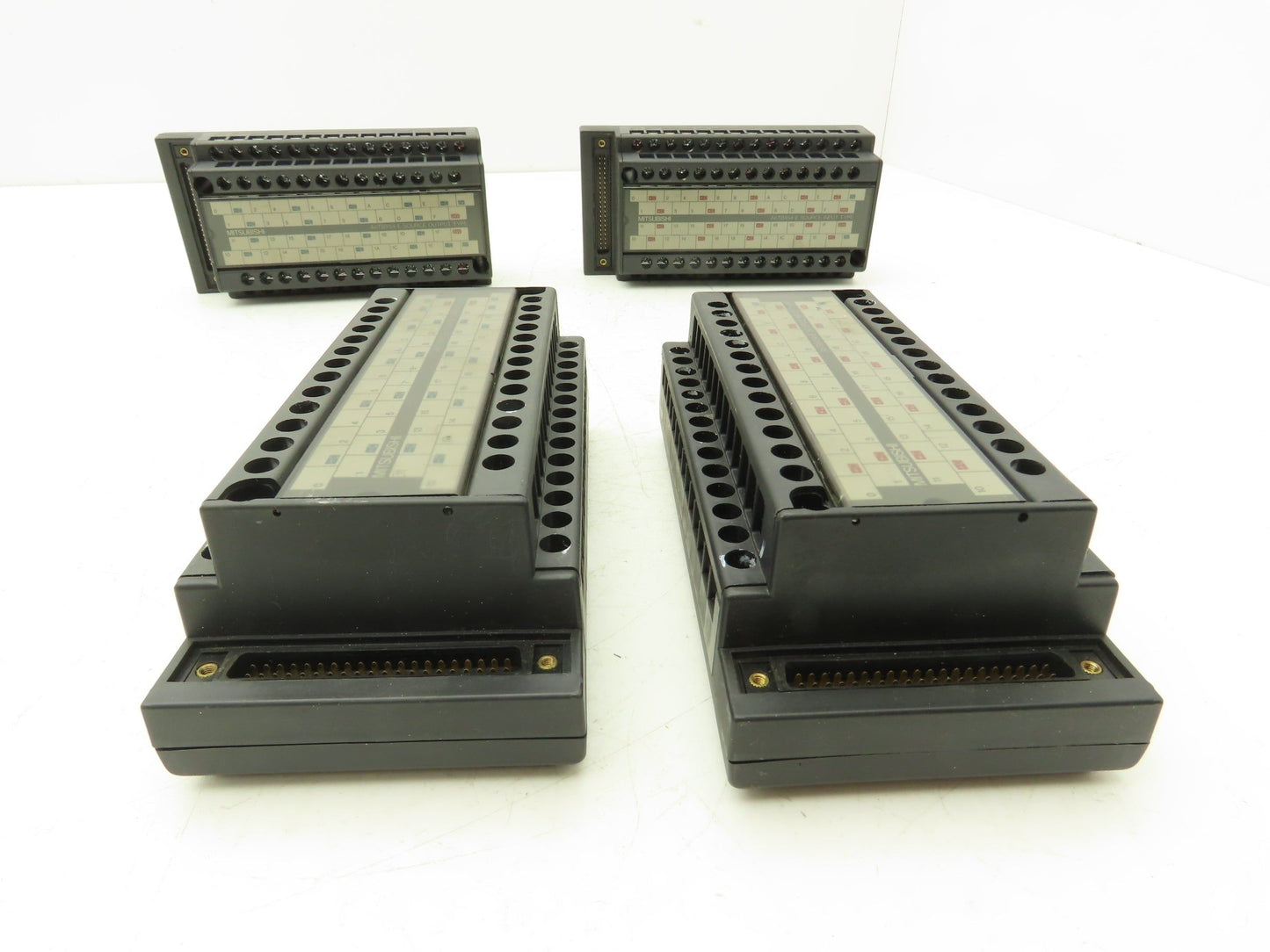 Mitsubishi Electric A6TBY54-E A6TBX54-E Terminal Block Input Output Lot of 4