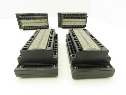 Mitsubishi Electric A6TBY54-E A6TBX54-E Terminal Block Input Output Lot of 4
