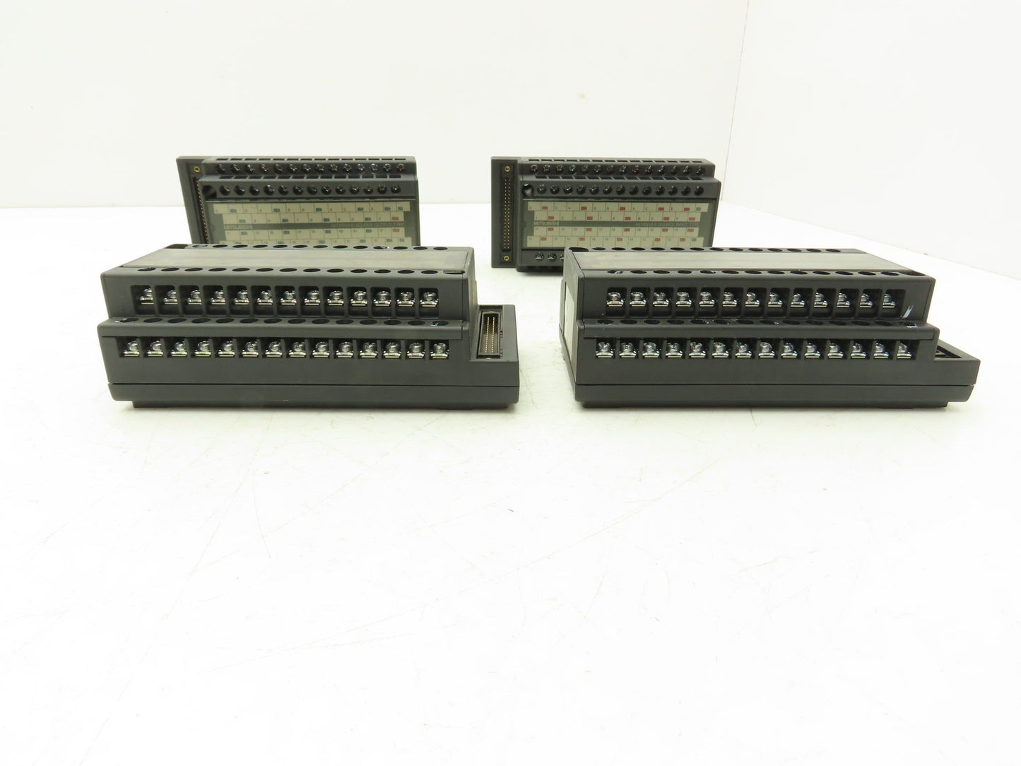 Mitsubishi Electric A6TBY54-E A6TBX54-E Terminal Block Input Output Lot of 4