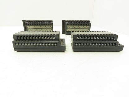 Mitsubishi Electric A6TBY54-E A6TBX54-E Terminal Block Input Output Lot of 4