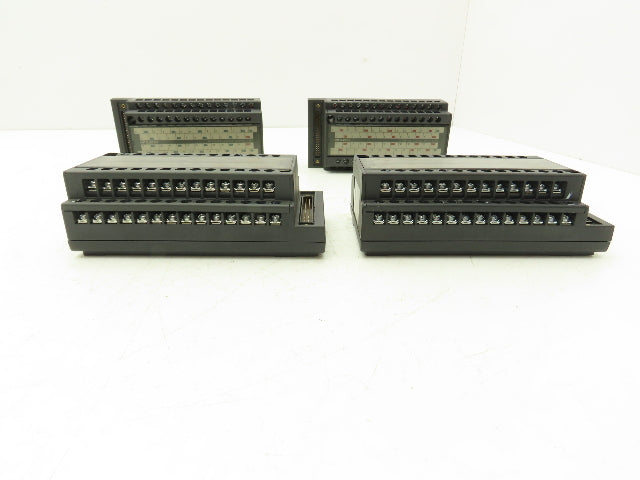 Mitsubishi Electric A6TBY54-E A6TBX54-E Terminal Block Input Output Lot of 4