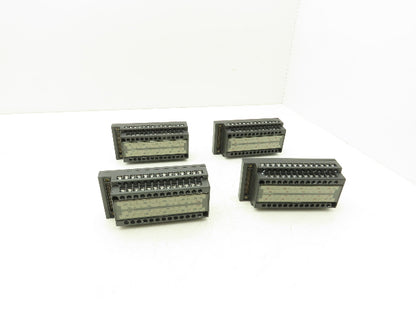Mitsubishi Electric A6TBY54-E A6TBX54-E Terminal Block Input Output Lot of 4