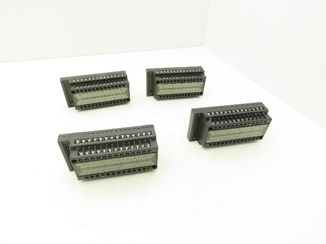 Mitsubishi Electric A6TBY54-E A6TBX54-E Terminal Block Input Output Lot of 4