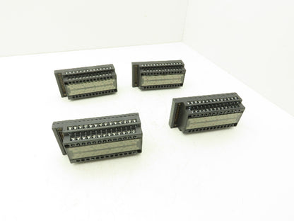 Mitsubishi Electric A6TBY54-E A6TBX54-E Terminal Block Input Output Lot of 4