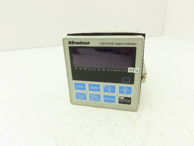 Minebea CSD-815B Digital Indicator For 96x96mm Strain Transducers CC-Link IP65