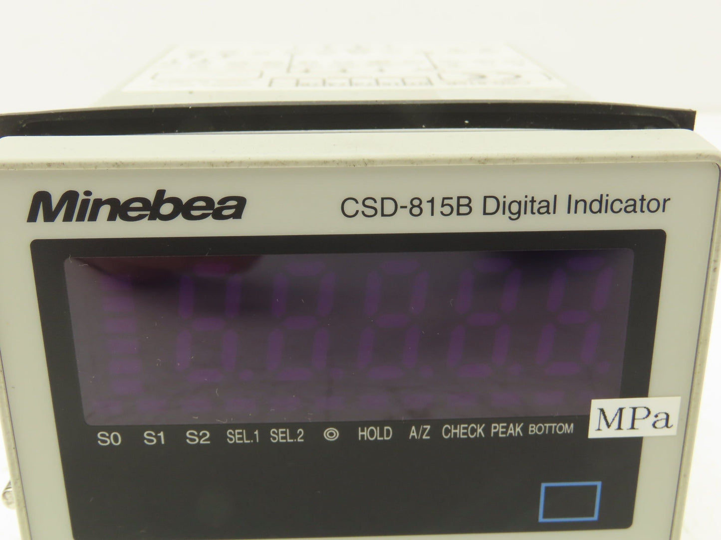 Minebea CSD-815B Digital Indicator For 96x96mm Strain Transducers CC-Link IP65