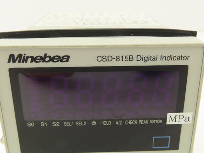 Minebea CSD-815B Digital Indicator For 96x96mm Strain Transducers CC-Link IP65