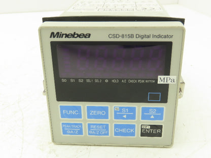 Minebea CSD-815B Digital Indicator For 96x96mm Strain Transducers CC-Link IP65