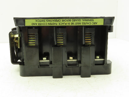 Allen Bradley 1494V-NX26 3-Pole Fusible Disconnect Switch 100A 600VAC Ser A