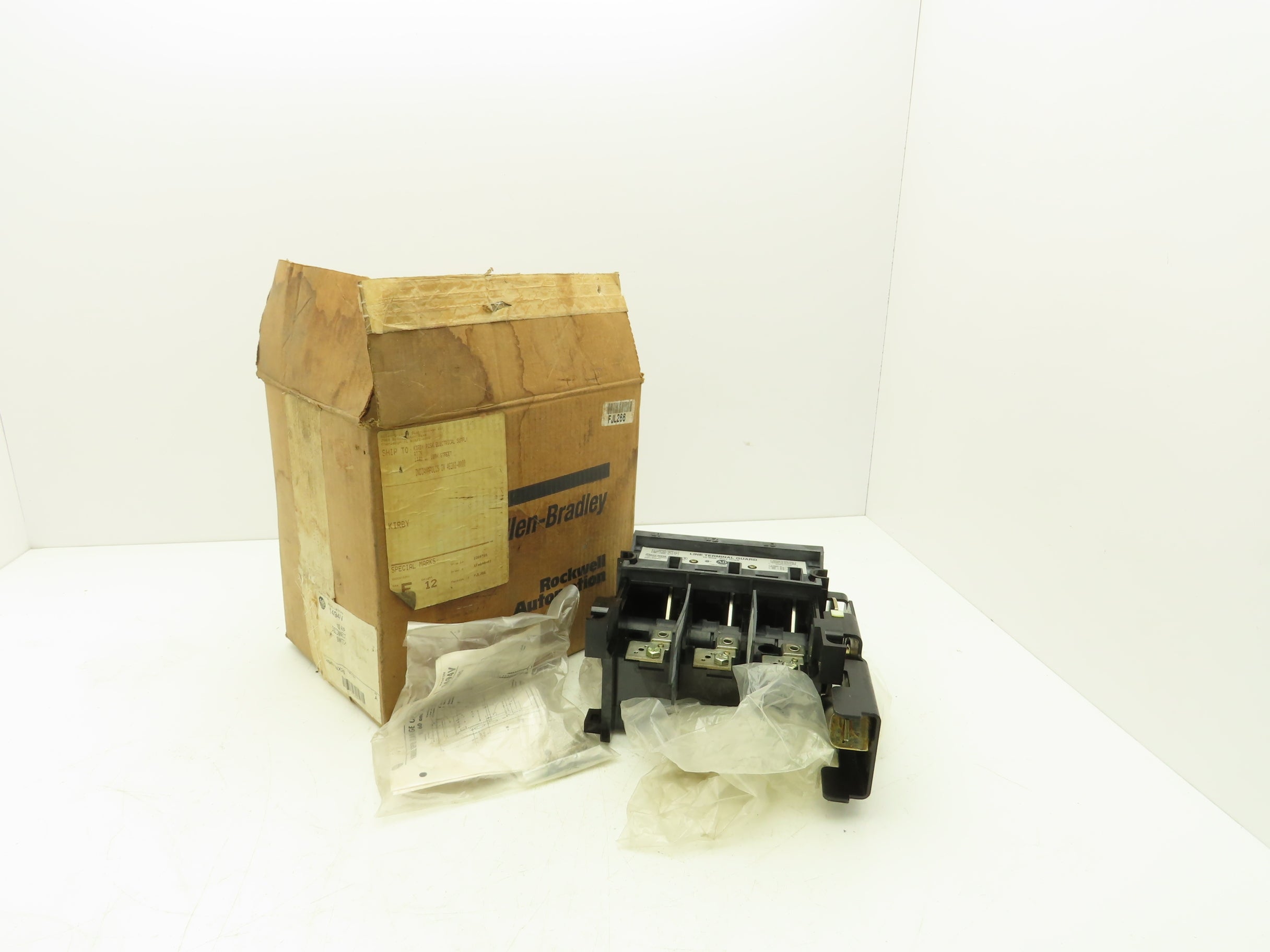 Allen Bradley 1494V-NX26 3-Pole Fusible Disconnect Switch 100A 600VAC ...