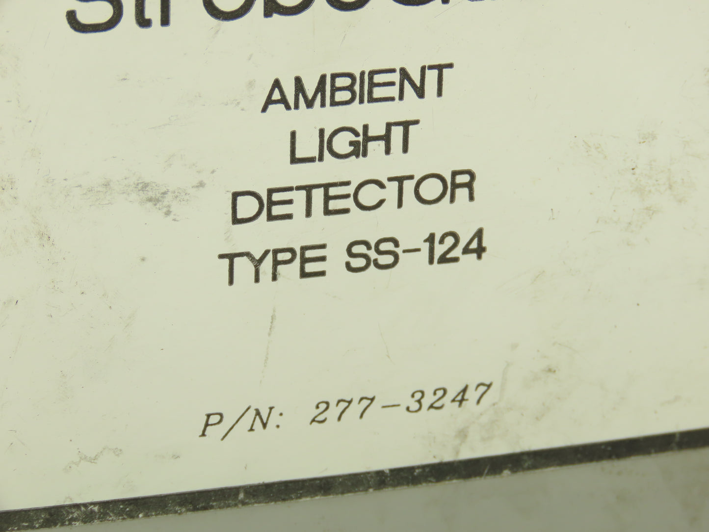 Hughey & Phillips StrobeGuard SS-124 Ambient Light Detector