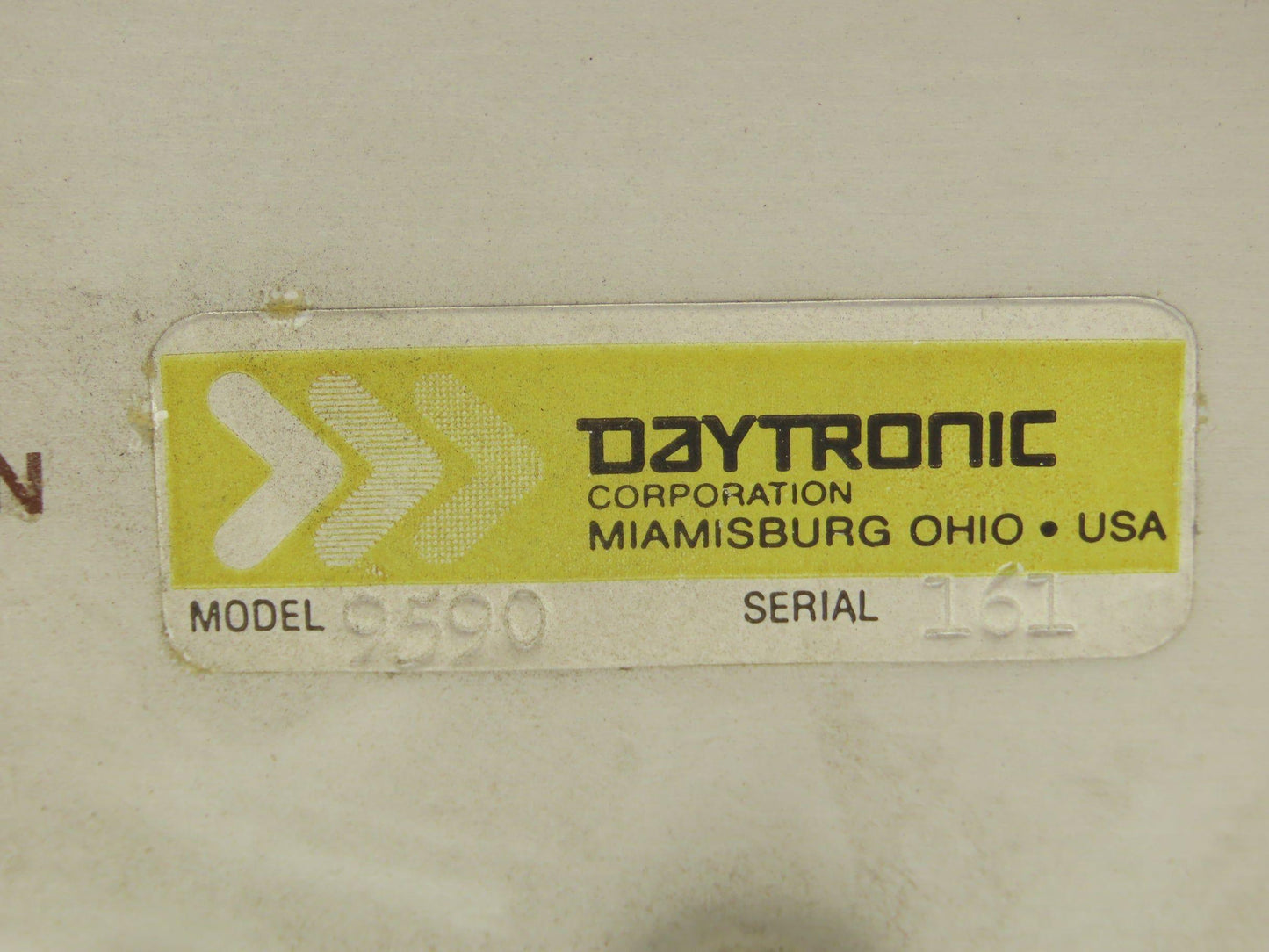 Daytronic 9590 Video Display Unit