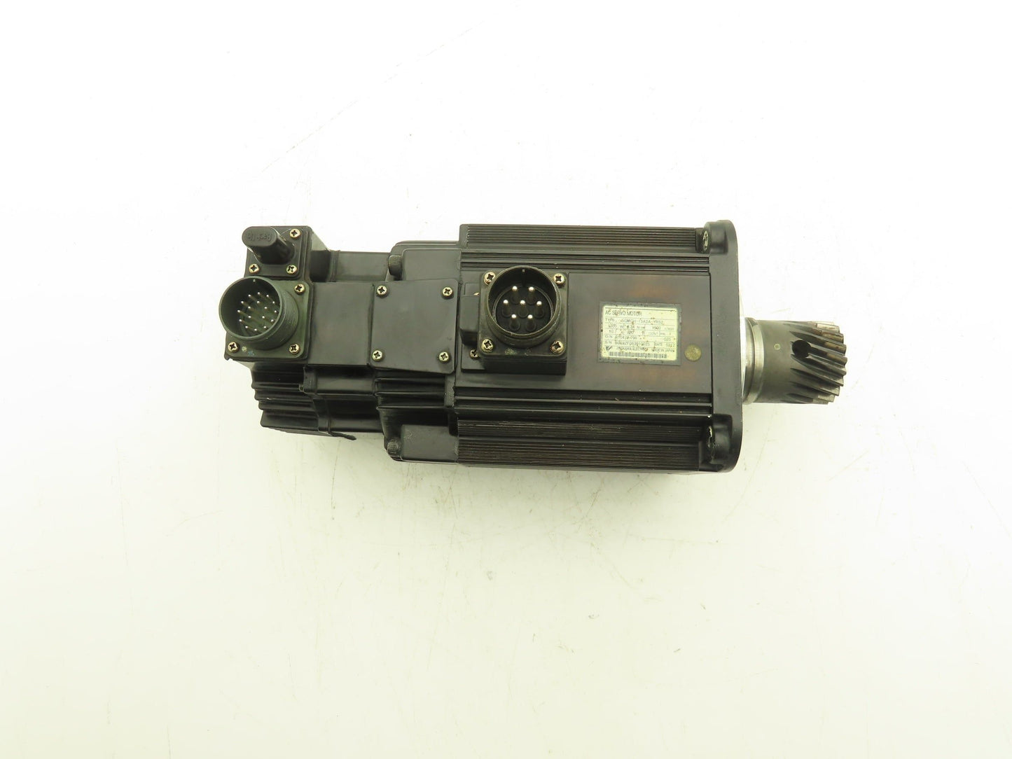 Yaskawa Electric SGMGH-13A2A-YR52 AC Servo Motor 1300W 8.34N-m 1500rpm 200V