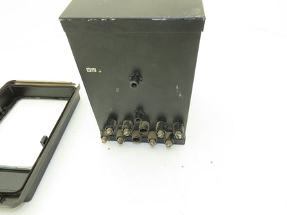 Westinghouse 64190770/246C715G01 D4B-2F Two Stator Watthour Meter Kilowatthours