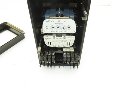 Westinghouse 64190770/246C715G01 D4B-2F Two Stator Watthour Meter Kilowatthours