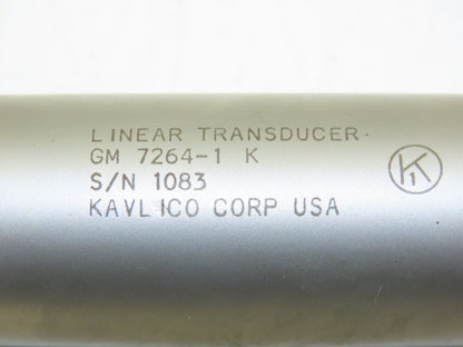 Kavlico GM 7264-1 K Linear Transducer Sensor 9" Range 5 Pin Connection