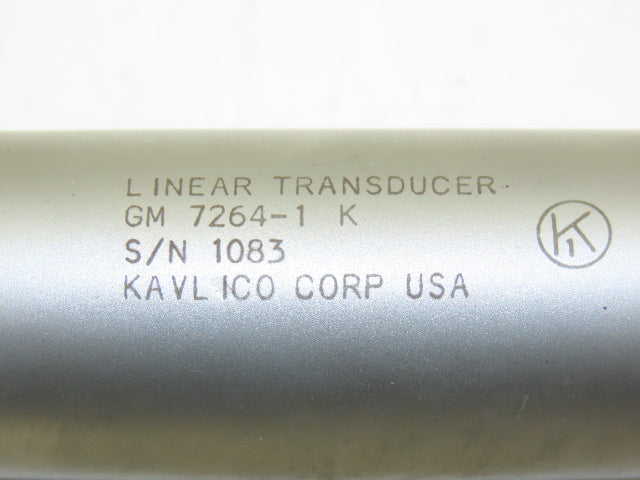 Kavlico GM 7264-1 K Linear Transducer Sensor 9" Range 5 Pin Connection