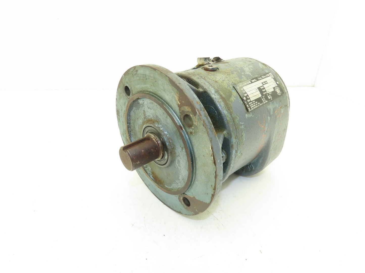 Eurodrive Inc. RF40DT71K4BH Inline Worm Gearbox 14:1 Ratio 0.2Hp 121rpm