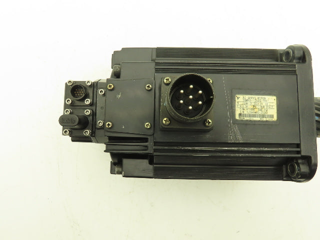 Yaskawa SGMRS-13A2A-YR11 AC Servo Motor 1300W 8.34Nm 1500 RPM 200v with Encoder