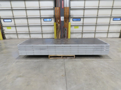 Hytrol FXG Belt Conveyor 43"x 60' White Slider Bed 12' Sections  -No Drive