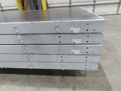 Hytrol FXG Belt Conveyor 43"x 60' White Slider Bed 12' Sections  -No Drive