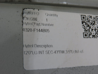 Hytrol FXG Belt Conveyor 43"x 60' White Slider Bed 12' Sections  -No Drive