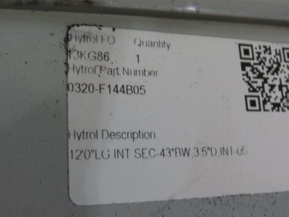 Hytrol FXG Belt Conveyor 43"x 60' White Slider Bed 12' Sections  -No Drive