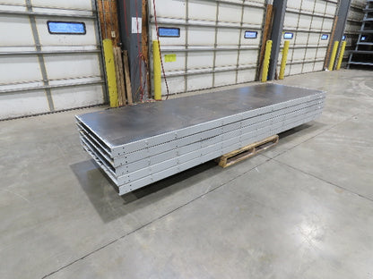 Hytrol FXG Belt Conveyor 43"x 60' White Slider Bed 12' Sections  -No Drive