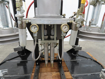 Graco Viscount II Metering Dispensing Drum Unloader Bulldog Pneumatic Hydraulic