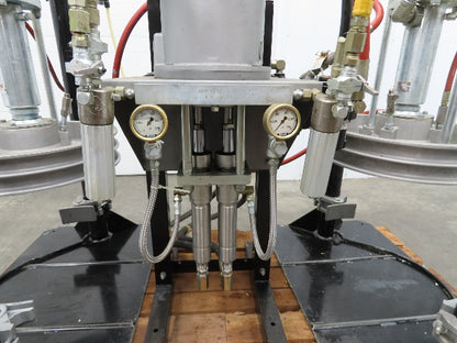 Graco Viscount II Metering Dispensing Drum Unloader Bulldog Pneumatic Hydraulic