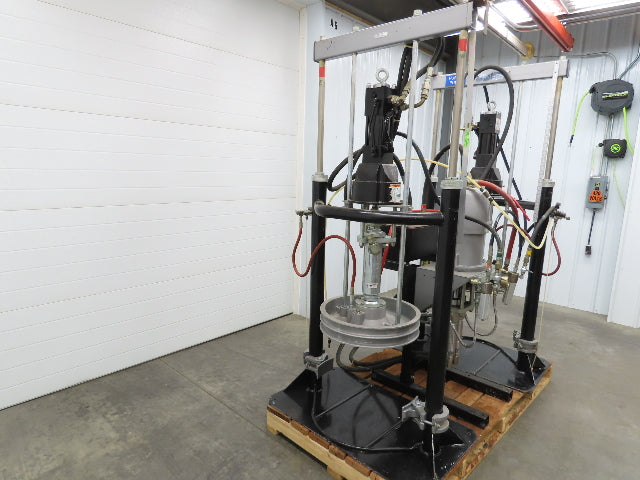 Graco Viscount II Metering Dispensing Drum Unloader Bulldog Pneumatic Hydraulic