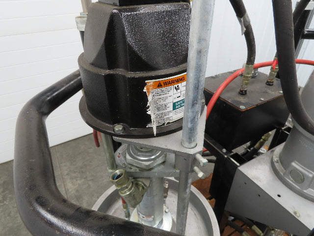 Graco Viscount II Metering Dispensing Drum Unloader Bulldog Pneumatic Hydraulic