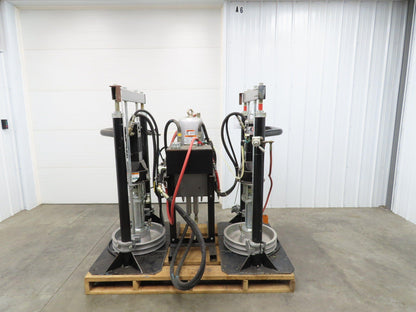 Graco Viscount II Metering Dispensing Drum Unloader Bulldog Pneumatic Hydraulic