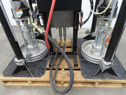 Graco Viscount II Metering Dispensing Drum Unloader Bulldog Pneumatic Hydraulic