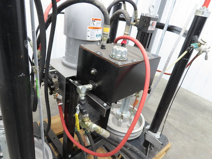 Graco Viscount II Metering Dispensing Drum Unloader Bulldog Pneumatic Hydraulic