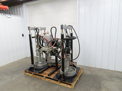 Graco Viscount II Metering Dispensing Drum Unloader Bulldog Pneumatic Hydraulic