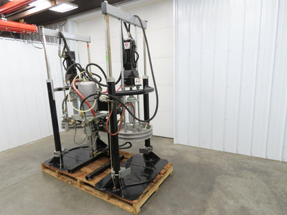 Graco Viscount II Metering Dispensing Drum Unloader Bulldog Pneumatic Hydraulic