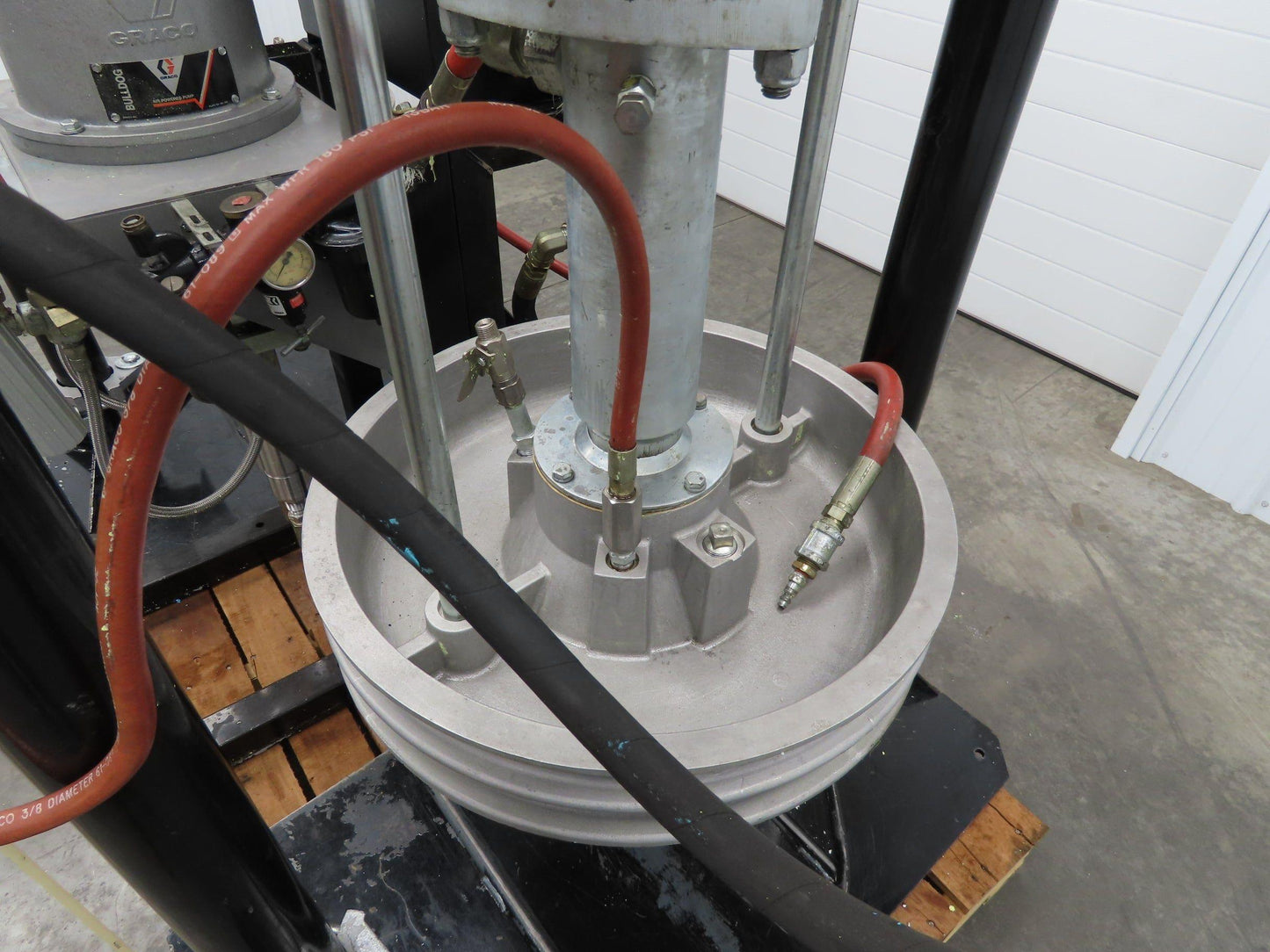 Graco Viscount II Metering Dispensing Drum Unloader Bulldog Pneumatic Hydraulic