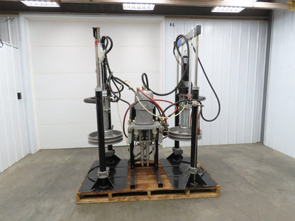 Graco Viscount II Metering Dispensing Drum Unloader Bulldog Pneumatic Hydraulic