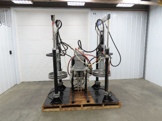 Graco Viscount II Metering Dispensing Drum Unloader Bulldog Pneumatic Hydraulic