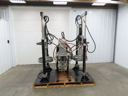 Graco Viscount II Metering Dispensing Drum Unloader Bulldog Pneumatic Hydraulic