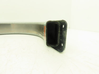 Gortube 1.5"H x 3.3"W Steel Enclosed Flexible Cable/Hose Carrier 3.25"IR 43.75"L