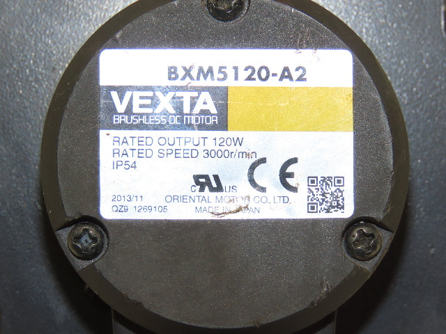 Oriental Motor BXM5120-A2 DC Brushless Motor 120W 3000rpm