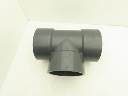 Ipex SCH 80  8" PVC Slip Tee Fitting Schedule 80 Gray ASTM D-2467