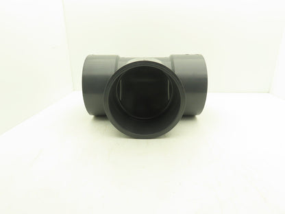 Ipex SCH 80  8" PVC Slip Tee Fitting Schedule 80 Gray ASTM D-2467