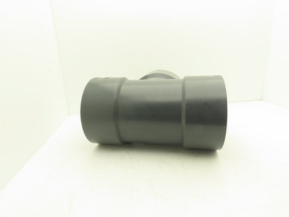 Ipex SCH 80  8" PVC Slip Tee Fitting Schedule 80 Gray ASTM D-2467
